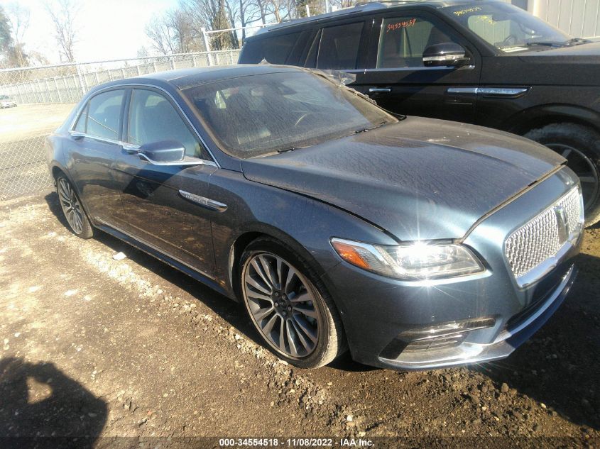 1LN6L9NC3K5602756 LINCOLN CONTINENTAL RESERVE 2019