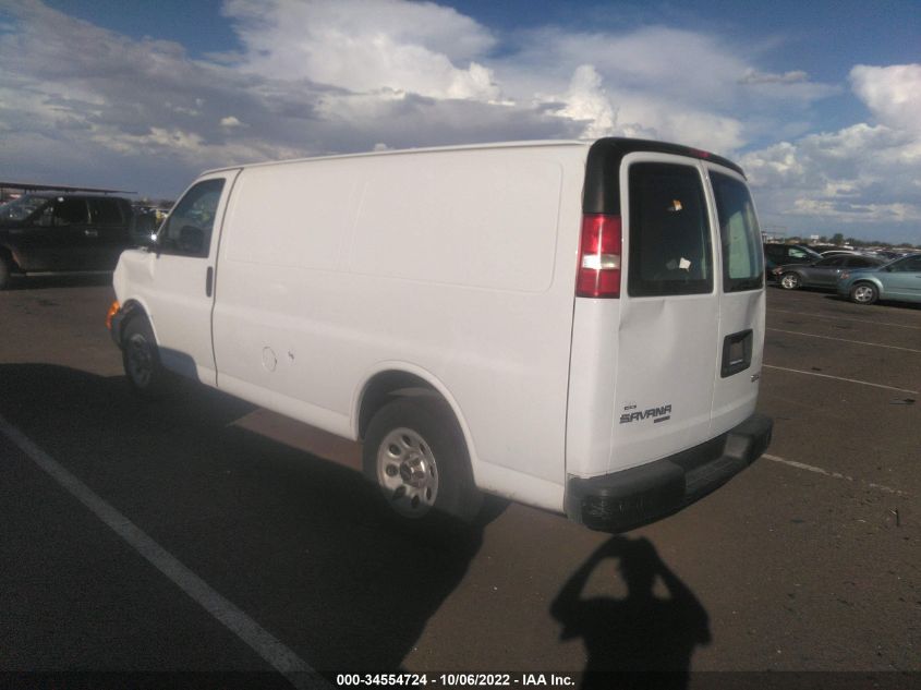 2013 GMC SAVANA CARGO VAN 1GTS7AFX4D1187256