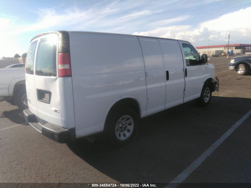 2013 GMC SAVANA CARGO VAN 1GTS7AFX4D1187256