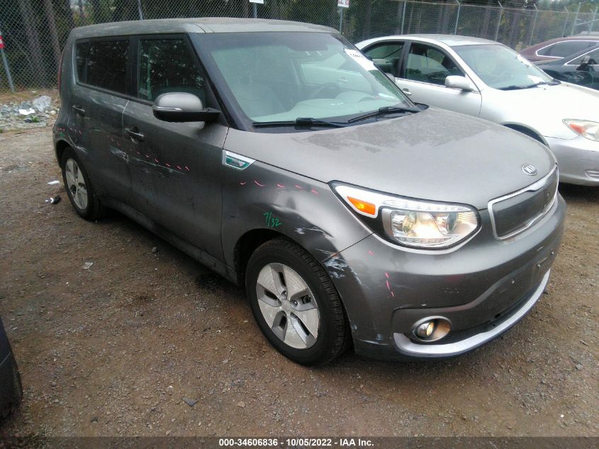 2016 KIA SOUL EV + KNDJX3AE1G7004930