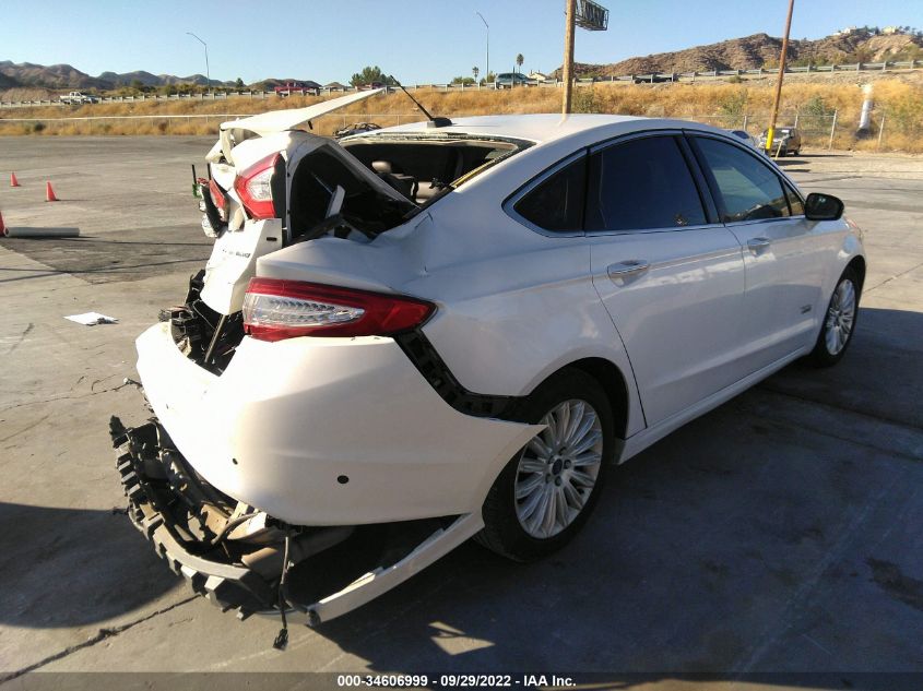 2014 FORD FUSION ENERGI TITANIUM 3FA6P0SU8ER150666