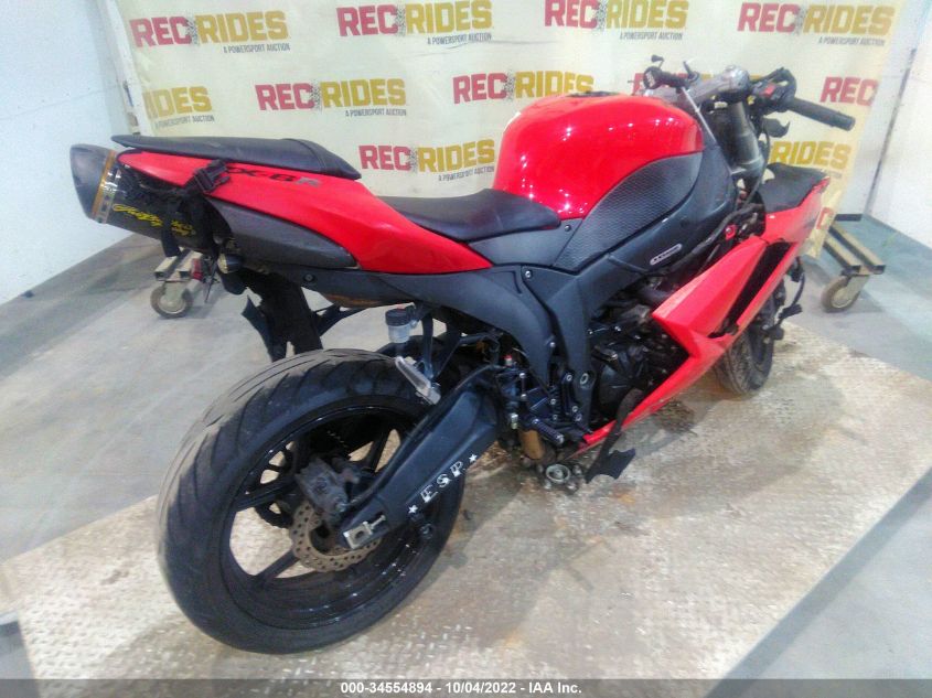 2007 KAWASAKI ZX600 P JKAZX4P147A002051