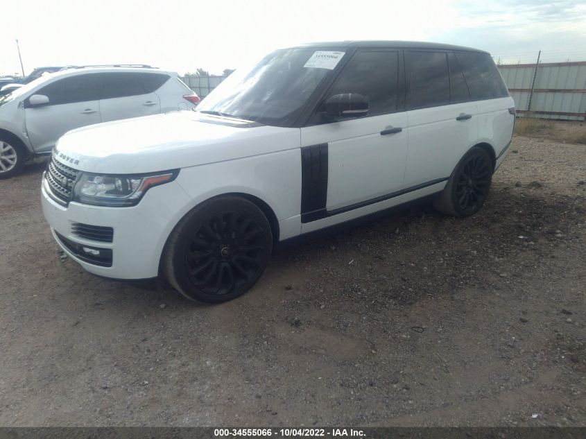 2015 LAND ROVER RANGE ROVER SUPERCHARGED SALGS2TF4FA212433