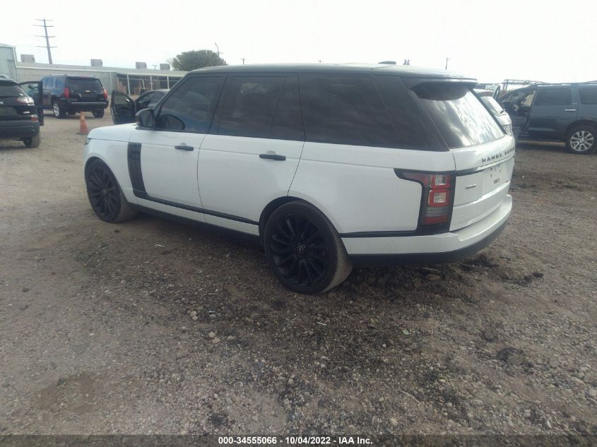 2015 LAND ROVER RANGE ROVER SUPERCHARGED SALGS2TF4FA212433