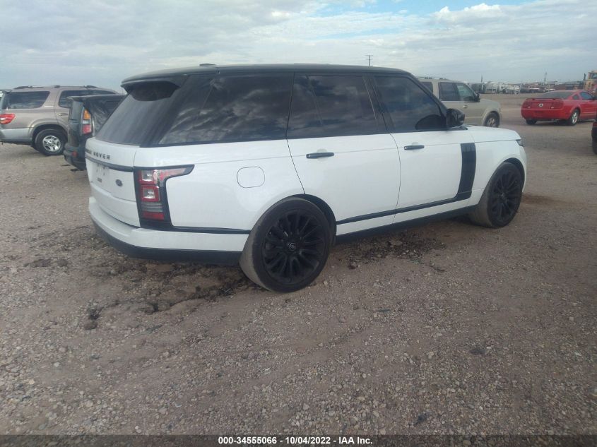 2015 LAND ROVER RANGE ROVER SUPERCHARGED SALGS2TF4FA212433
