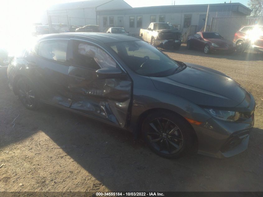 SHHFK7H65MU224098 HONDA CIVIC HATCHBACK EX 2021