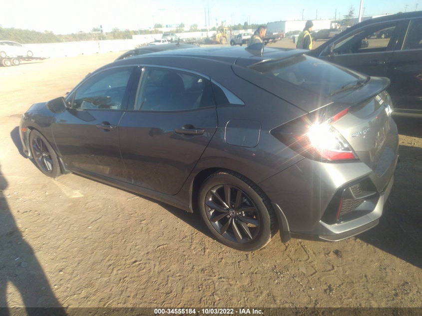 VIN SHHFK7H65MU224098 2021 HONDA CIVIC HATCHBACK EX