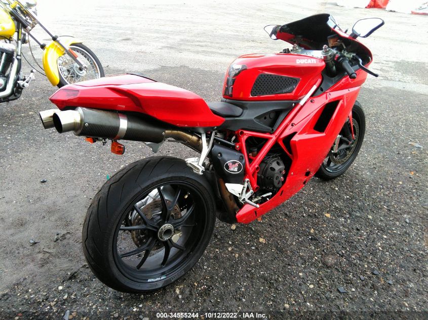 2008 DUCATI 1098 S ZDM1XBEW68B013767