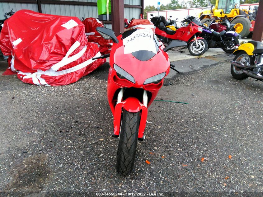 2008 DUCATI 1098 S ZDM1XBEW68B013767