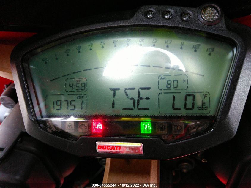 2008 DUCATI 1098 S ZDM1XBEW68B013767
