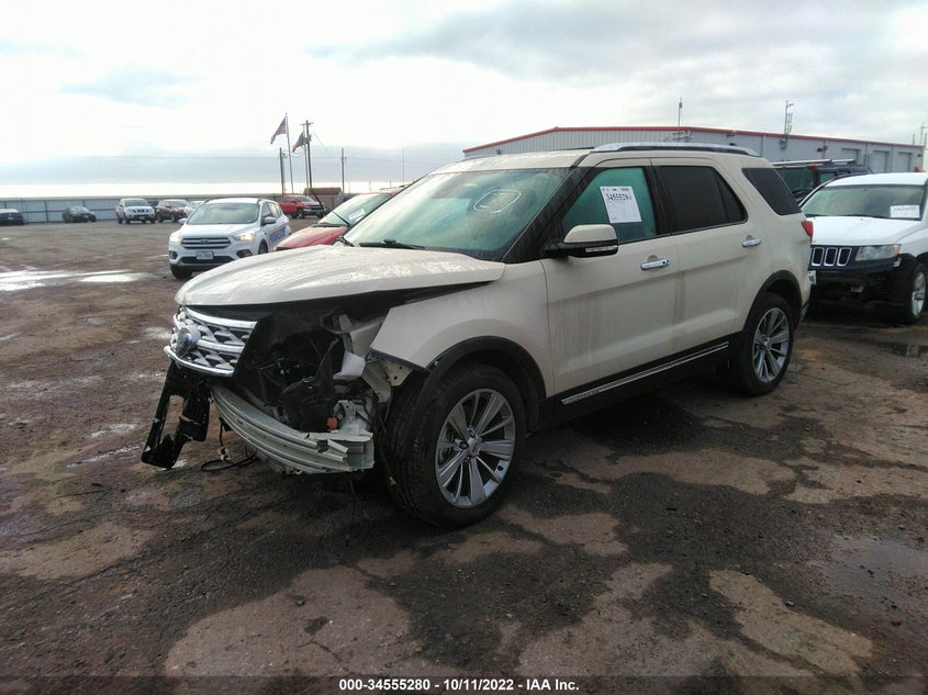 VIN 1FM5K7FH8JGC41444 2018 FORD EXPLORER LIMITED