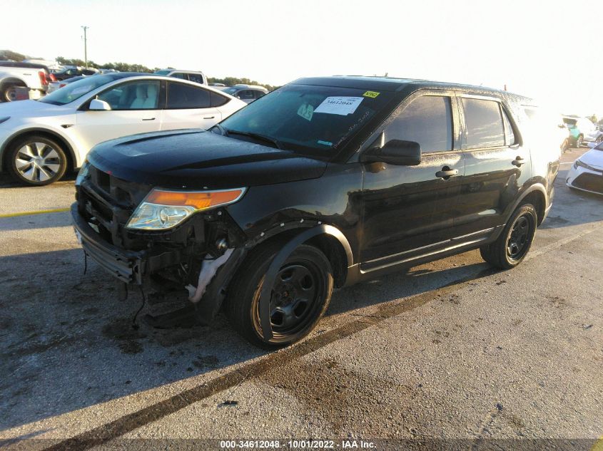 2013 FORD UTILITY POLICE 1FM5K7AR3DGA68369