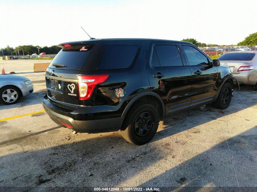 2013 FORD UTILITY POLICE 1FM5K7AR3DGA68369