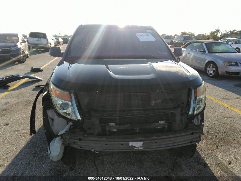 2013 FORD UTILITY POLICE 1FM5K7AR3DGA68369