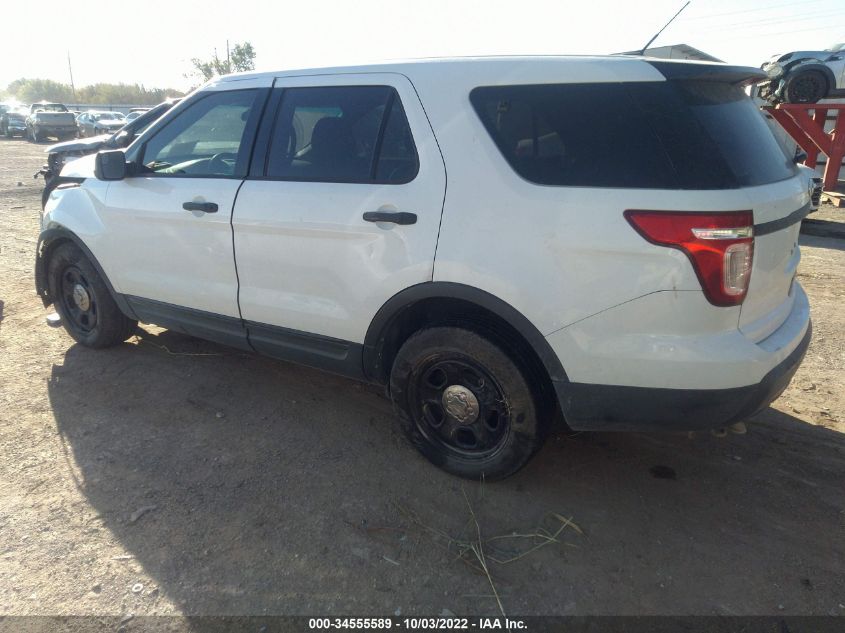 2013 FORD UTILITY POLICE 1FM5K8ARXDGC01621