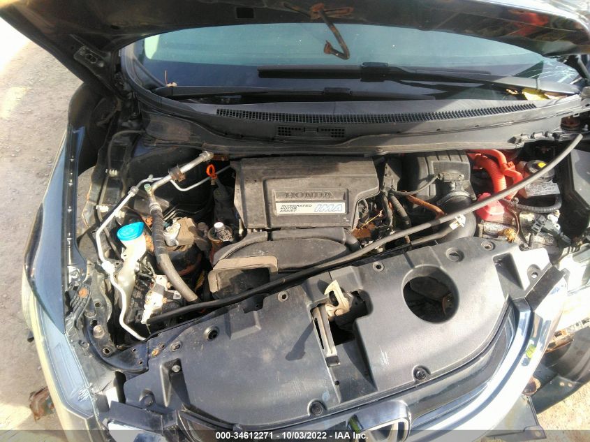 2013 HONDA CIVIC HYBRID 19XFB4F28DE201615