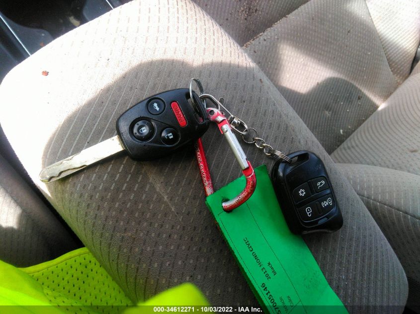 2013 HONDA CIVIC HYBRID 19XFB4F28DE201615