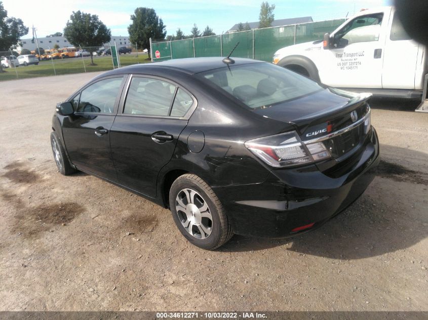 2013 HONDA CIVIC HYBRID 19XFB4F28DE201615