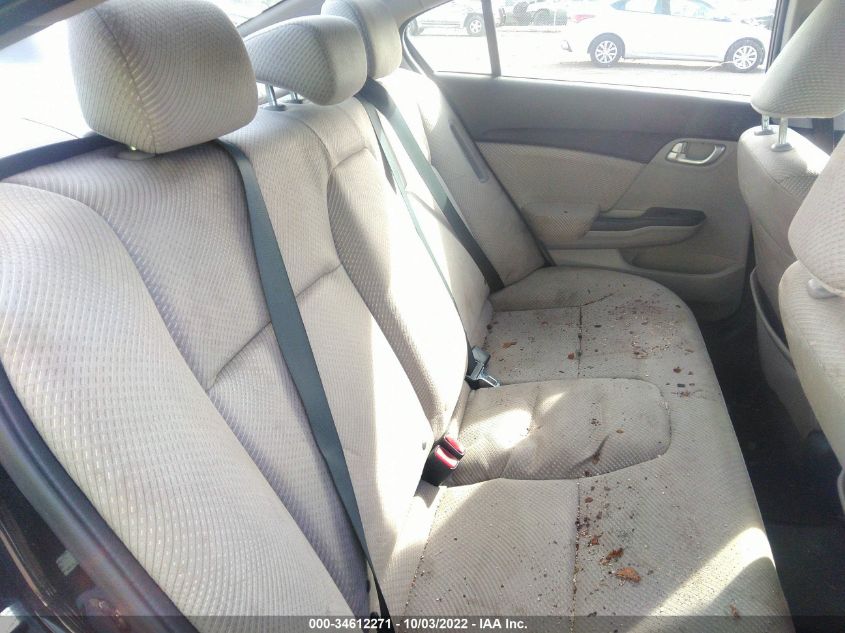 2013 HONDA CIVIC HYBRID 19XFB4F28DE201615