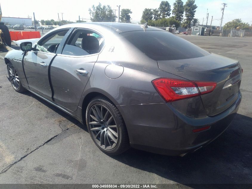2015 MASERATI GHIBLI ZAM57XSA3F1139215