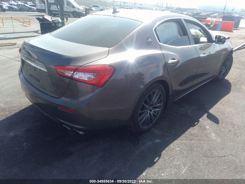 2015 MASERATI GHIBLI ZAM57XSA3F1139215