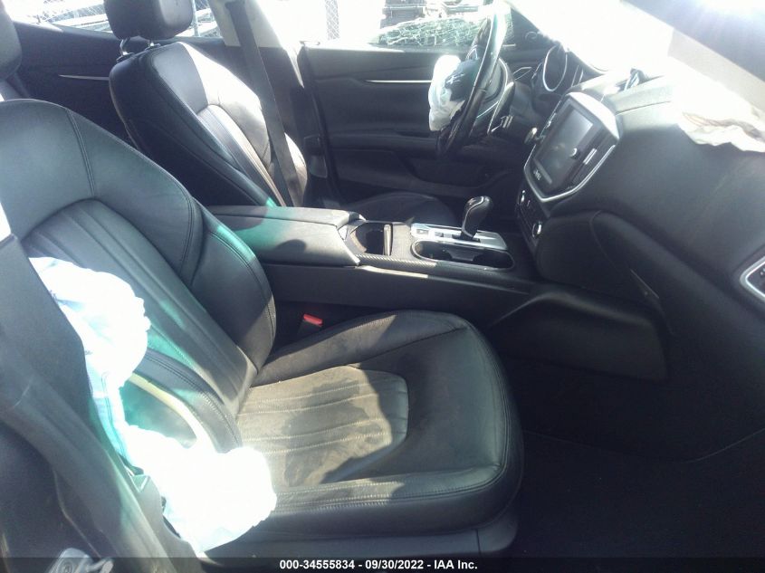 2015 MASERATI GHIBLI ZAM57XSA3F1139215