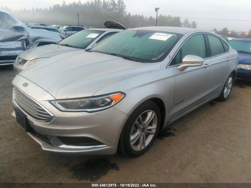2018 FORD FUSION HYBRID SE 3FA6P0LU5JR152366