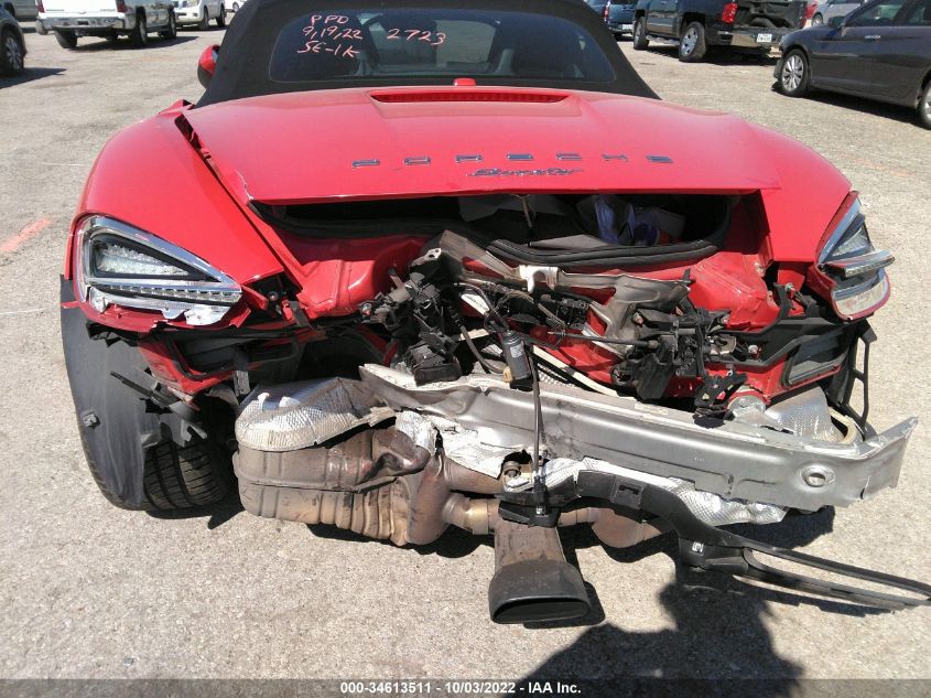 2013 PORSCHE BOXSTER WP0CA2A80DS112723