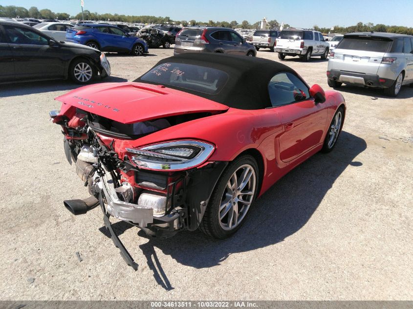 2013 PORSCHE BOXSTER WP0CA2A80DS112723