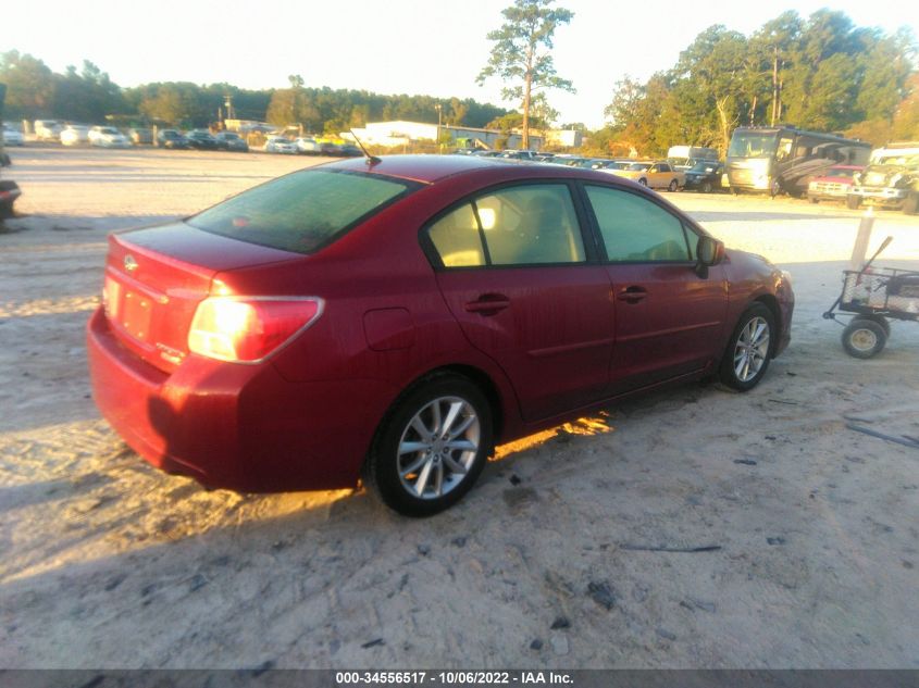 2014 SUBARU IMPREZA SEDAN PREMIUM JF1GJAC63EH022476