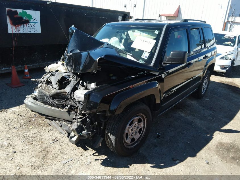 2014 JEEP PATRIOT SPORT 1C4NJPBA4ED553123