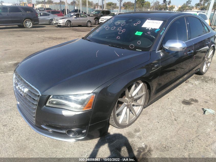 2013 AUDI S8 WAUD2AFD2DN030361