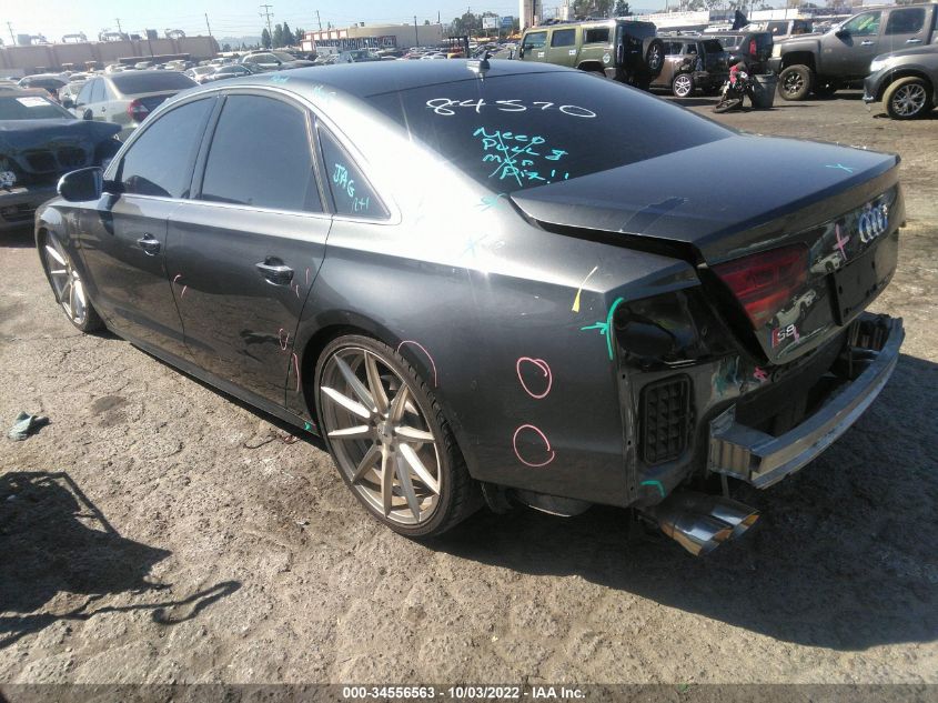 2013 AUDI S8 WAUD2AFD2DN030361