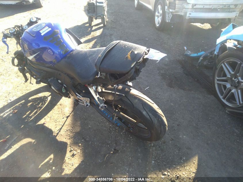 2005 YAMAHA YZFR6 L JYARJ06E65A023724