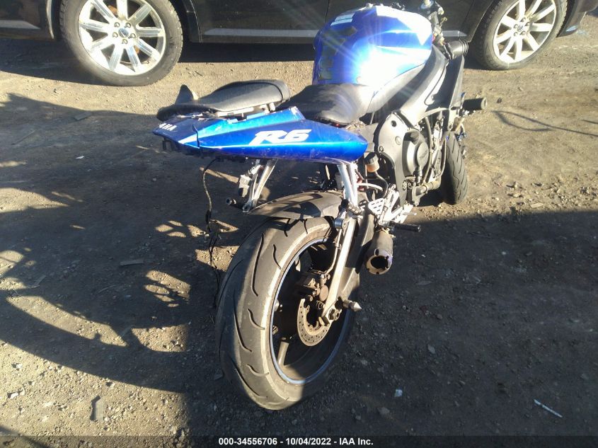 2005 YAMAHA YZFR6 L JYARJ06E65A023724