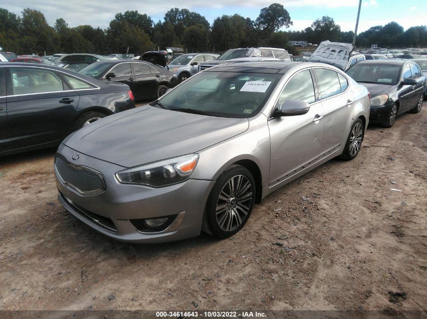 2014 KIA CADENZA PREMIUM KNALN4D7XE5136124