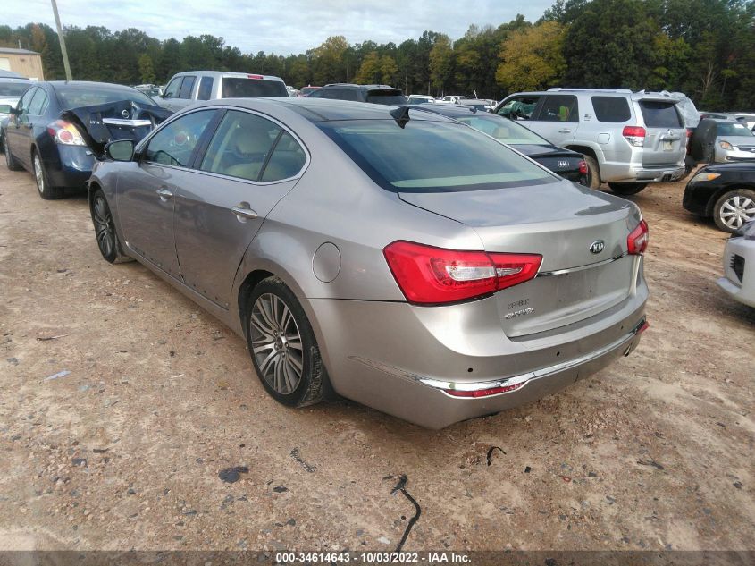 2014 KIA CADENZA PREMIUM KNALN4D7XE5136124