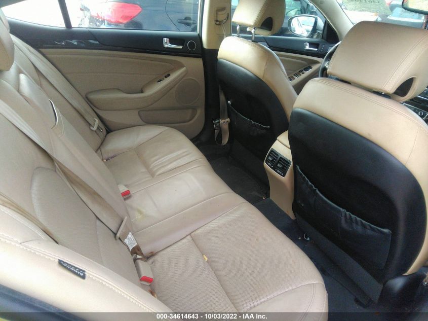 2014 KIA CADENZA PREMIUM KNALN4D7XE5136124