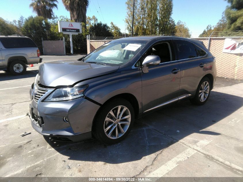 2015 LEXUS RX 450H 2T2ZB1BA1FC002900
