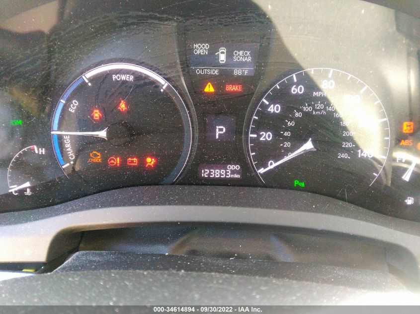 2015 LEXUS RX 450H 2T2ZB1BA1FC002900
