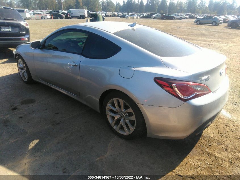 2013 HYUNDAI GENESIS COUPE 2.0T KMHHT6KD6DU082792