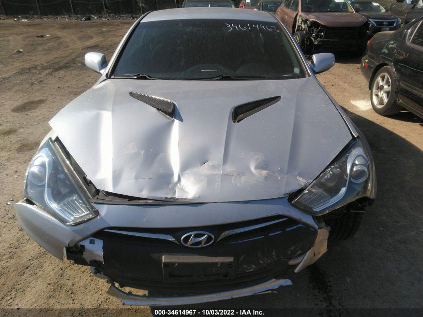 2013 HYUNDAI GENESIS COUPE 2.0T KMHHT6KD6DU082792
