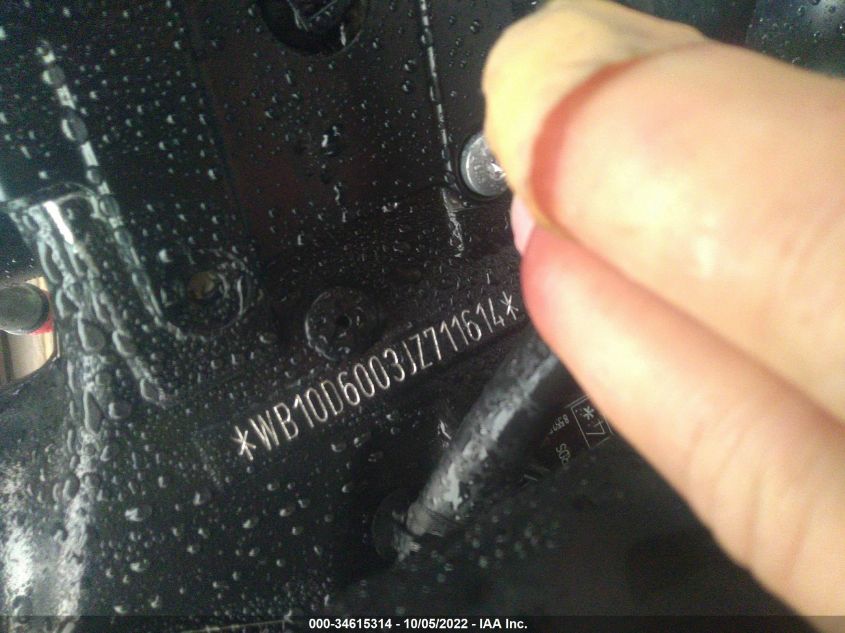 2018 BMW S 1000 RR WB10D6003JZ711614