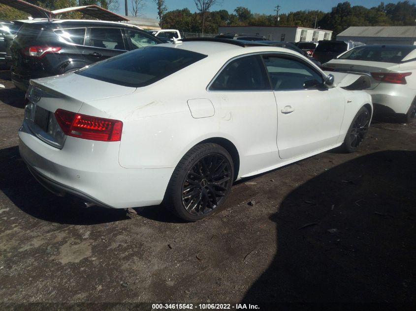 2015 AUDI S5 PREMIUM PLUS WAUCGAFR1FA026255
