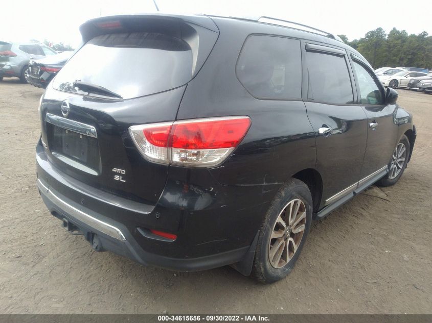 2013 NISSAN PATHFINDER SL 5N1AR2MM9DC689295