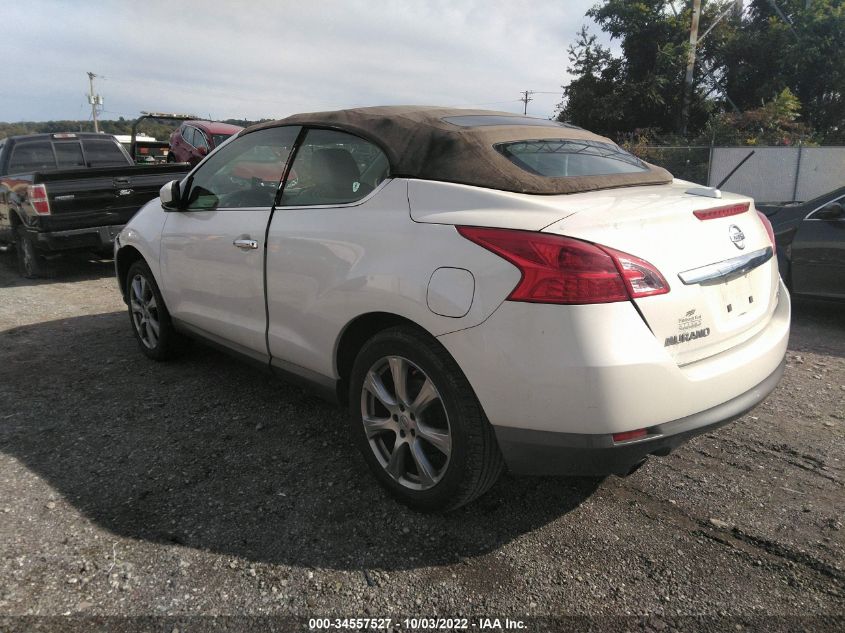 2014 NISSAN MURANO CROSSCABRIOLET JN8AZ1FY4EW301733