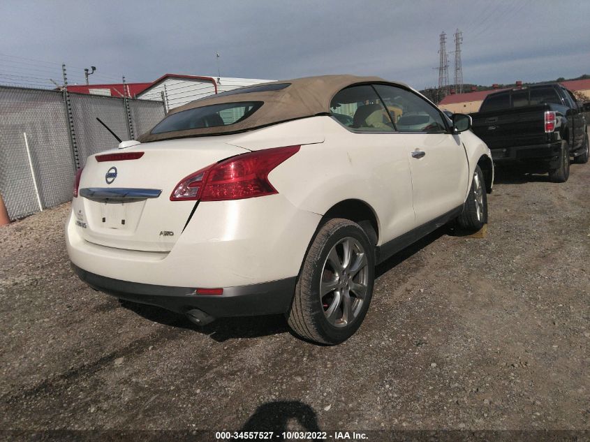 2014 NISSAN MURANO CROSSCABRIOLET JN8AZ1FY4EW301733