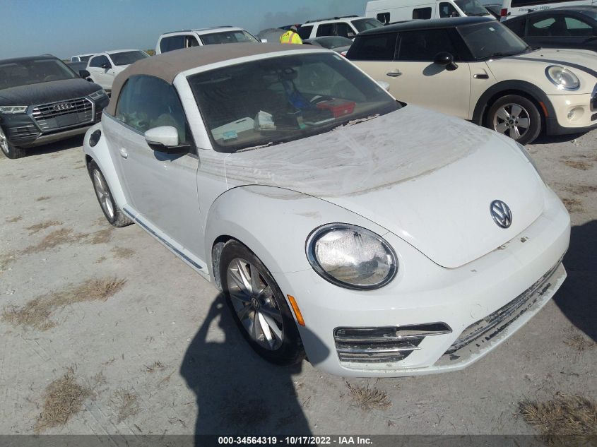 VIN 3VW5DAAT3JM517376 2018 VOLKSWAGEN BEETLE CONVERTIBLE no.1