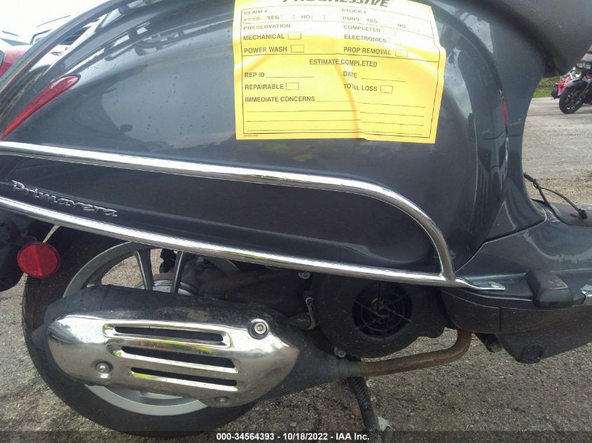 2021 VESPA PRIMAVERA ZAPM818G0M5903886