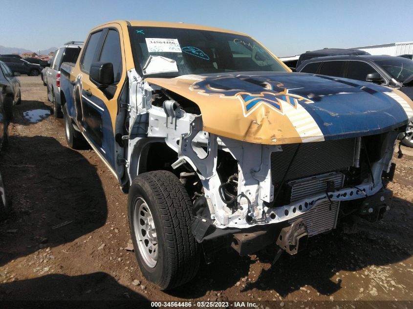 2022 CHEVROLET SILVERADO 1500 LTD WORK TRUCK - 3GCPWAEK0NG198000